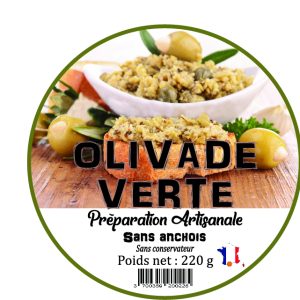 Olivade VERTE - Pots 220g
