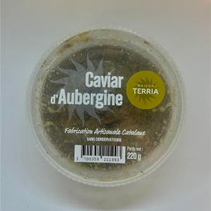 Caviar d'AUBERGINE - Pots 220g