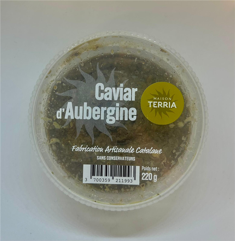 Caviar d'AUBERGINE - Pots 220g