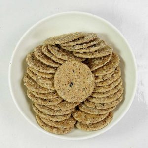 Crackers poivre et sésame sans gluten