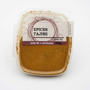 Epices TAJINE Maison SANS Sel en barquette - TERRIA - Grossiste alimentaire, Importateur, Fabricant d'olives, tapenade, fruits secs et épices