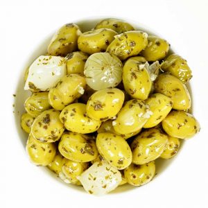 Olives cassées ESCARGOTINES - TERRIA - Grossiste alimentaire, Importateur, Fabricant d'olives, tapenade, fruits secs et épices