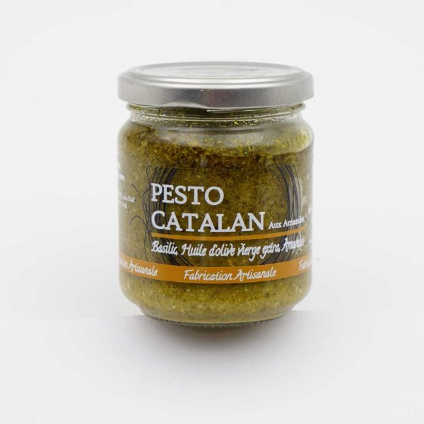 Pesto catalan aux amandes en verrine - TERRIA - Grossiste alimentaire, Importateur, Fabricant d'olives, tapenade, fruits secs et épices